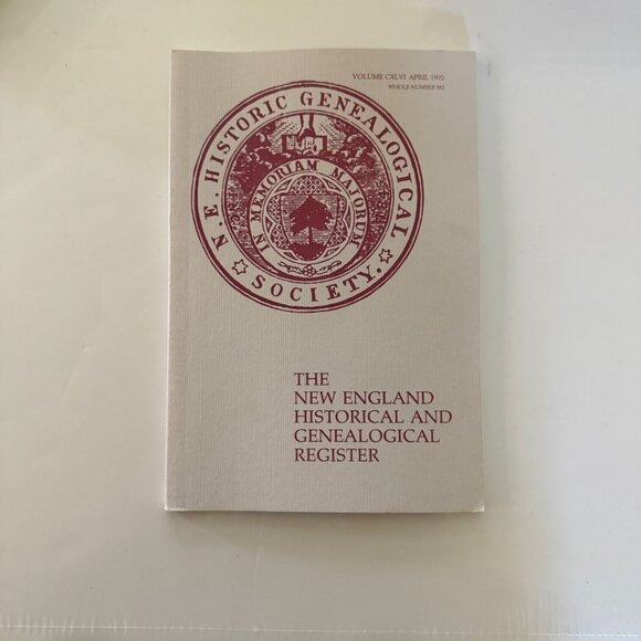 Set Of 5 The New England Historical And Genealogical Register Magazines - Picture 4 of 5